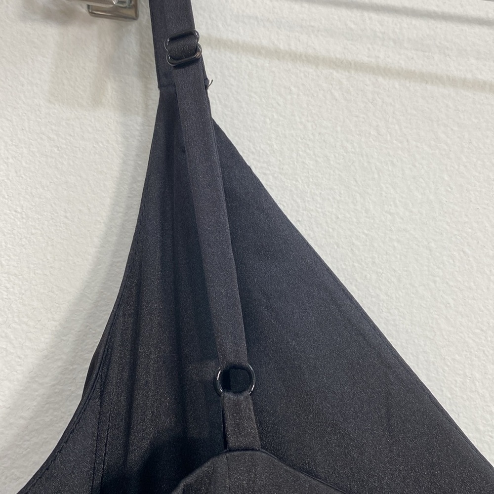 Modcloth Evening Gown Maxi Spaghetti Strap  Bridesmaids Black Tie Women's - Picture 9 of 14